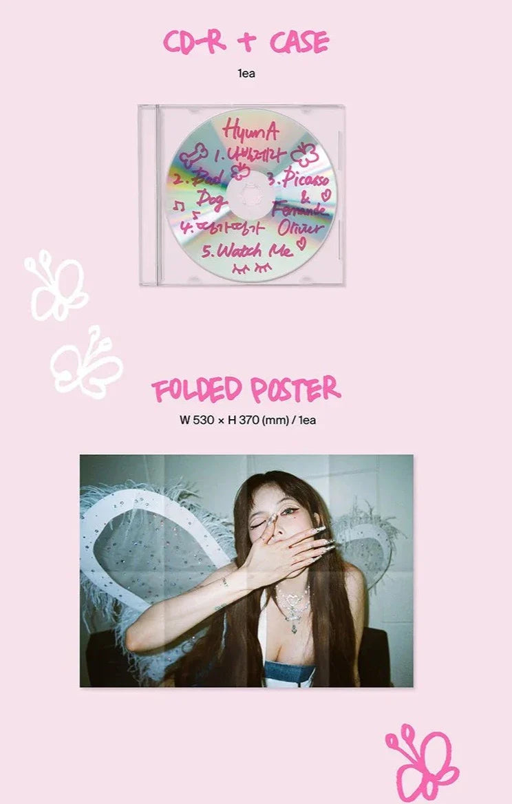 Hyuna 8th Mini Album - ë‚˜ë¹Œë ˆë¼