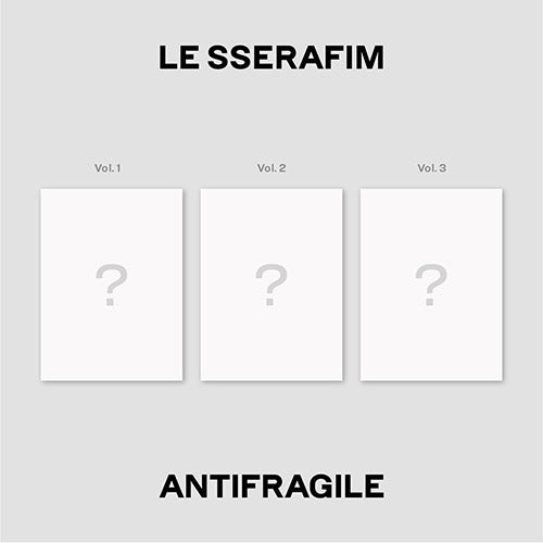 LE SSERAFIM 2nd Mini Album - Antifragile