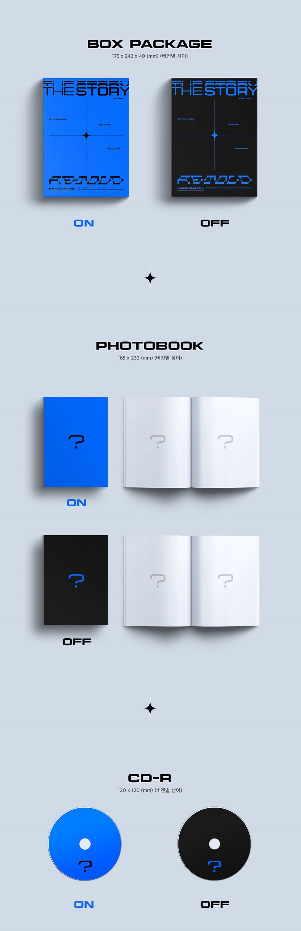 Kang Daniel 1st Full Album Repackage - Retold