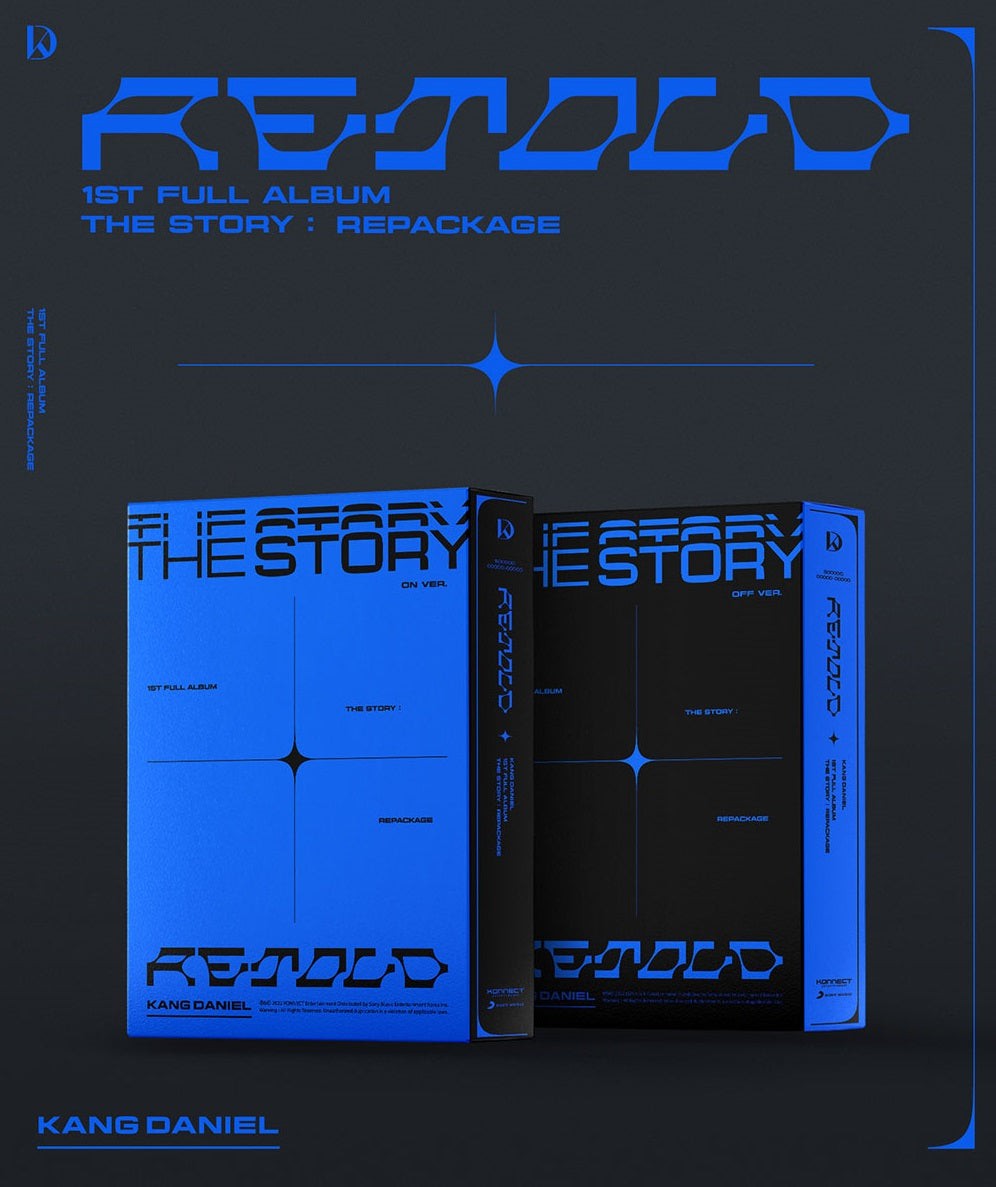 Kang Daniel 1st Full Album Repackage - Retold