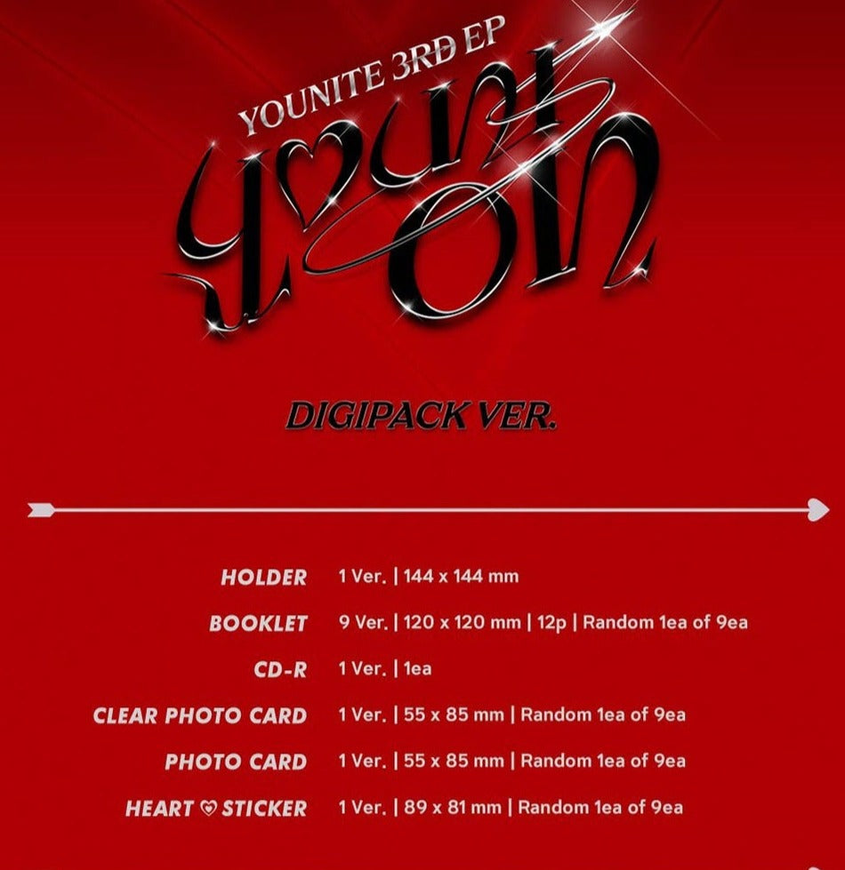 Younite 3rd Ep Album - Youni-On (Digipack Ver)