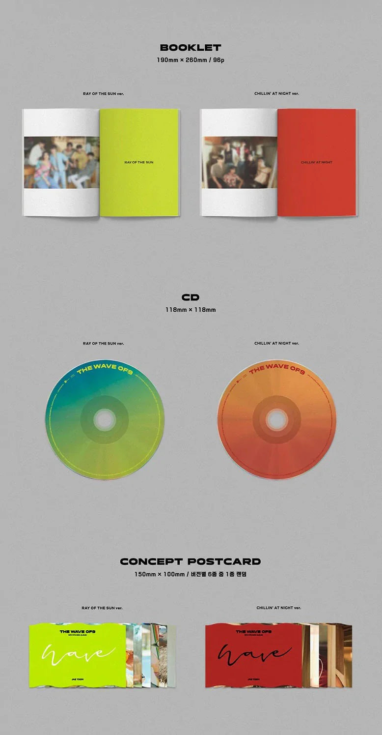 SF9 11th Mini Album - The Wave Of9