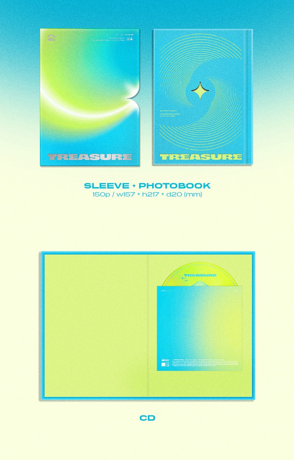 Treasure 2nd Mini Album - The Second Step Chapter Two (Photobook Ver)
