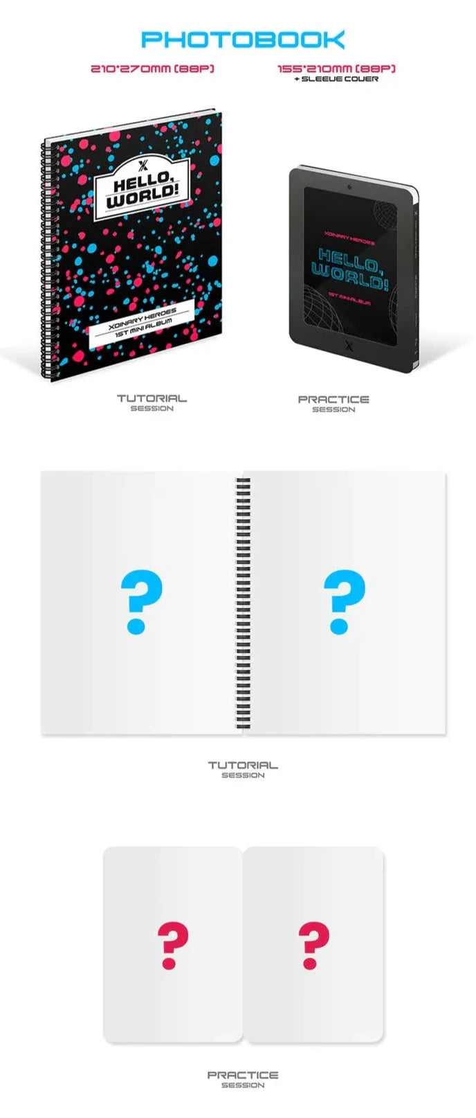 Xdinary-Heroes - 1st Mini Album Hello World