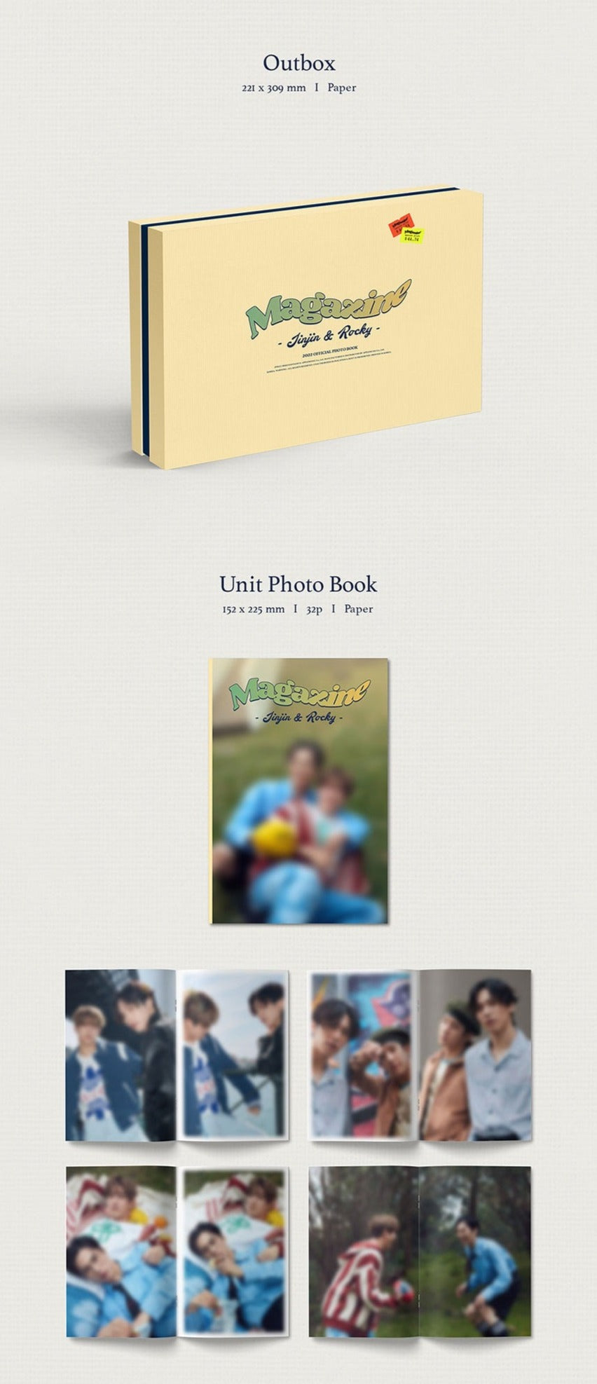 Astro Jinjin & Rocky 2022 Official Photobook [Magazine]