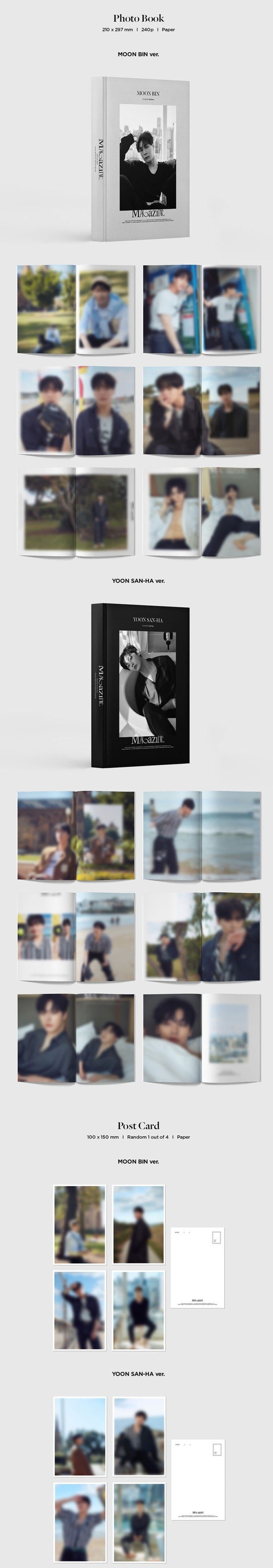 Astro Moon Bin & San-Ha 2022 Official Photobook [Magazine]