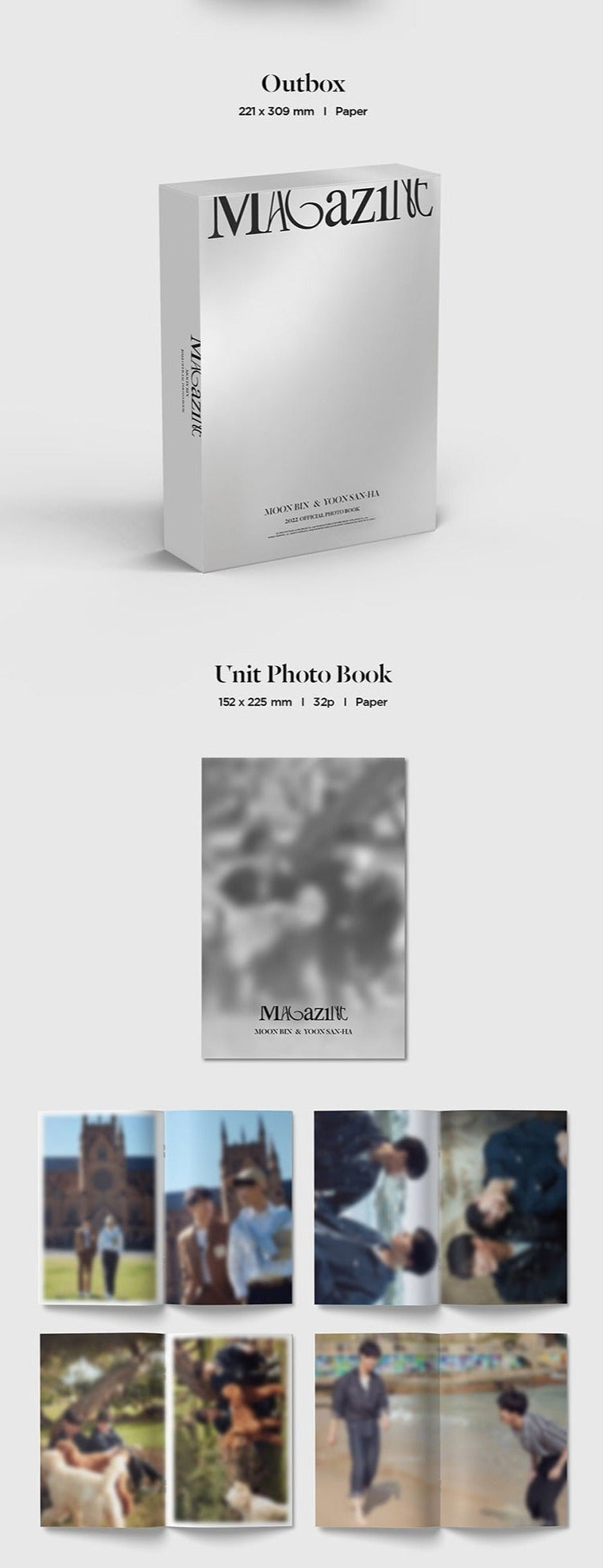 Astro Moon Bin & San-Ha 2022 Official Photobook [Magazine]