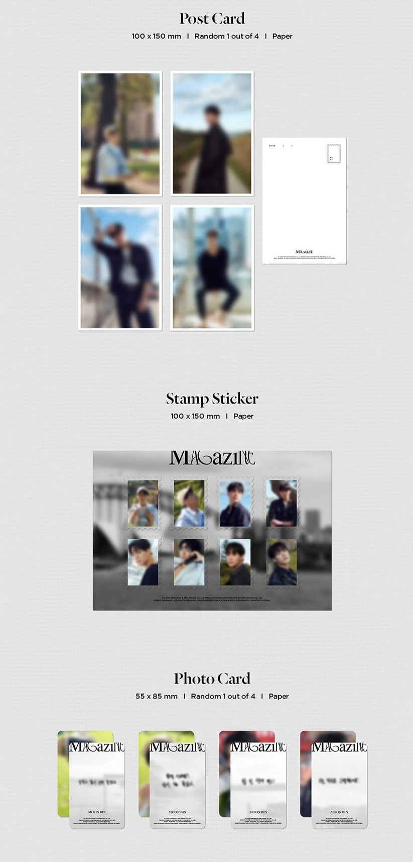 Astro Moon Bin & San-Ha 2022 Official Photobook [Magazine]