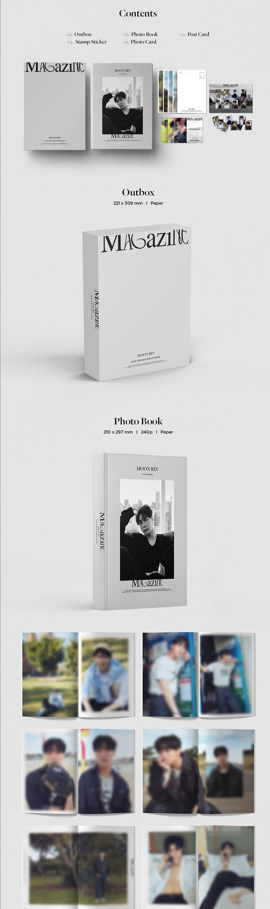 Astro Moon Bin & San-Ha 2022 Official Photobook [Magazine]