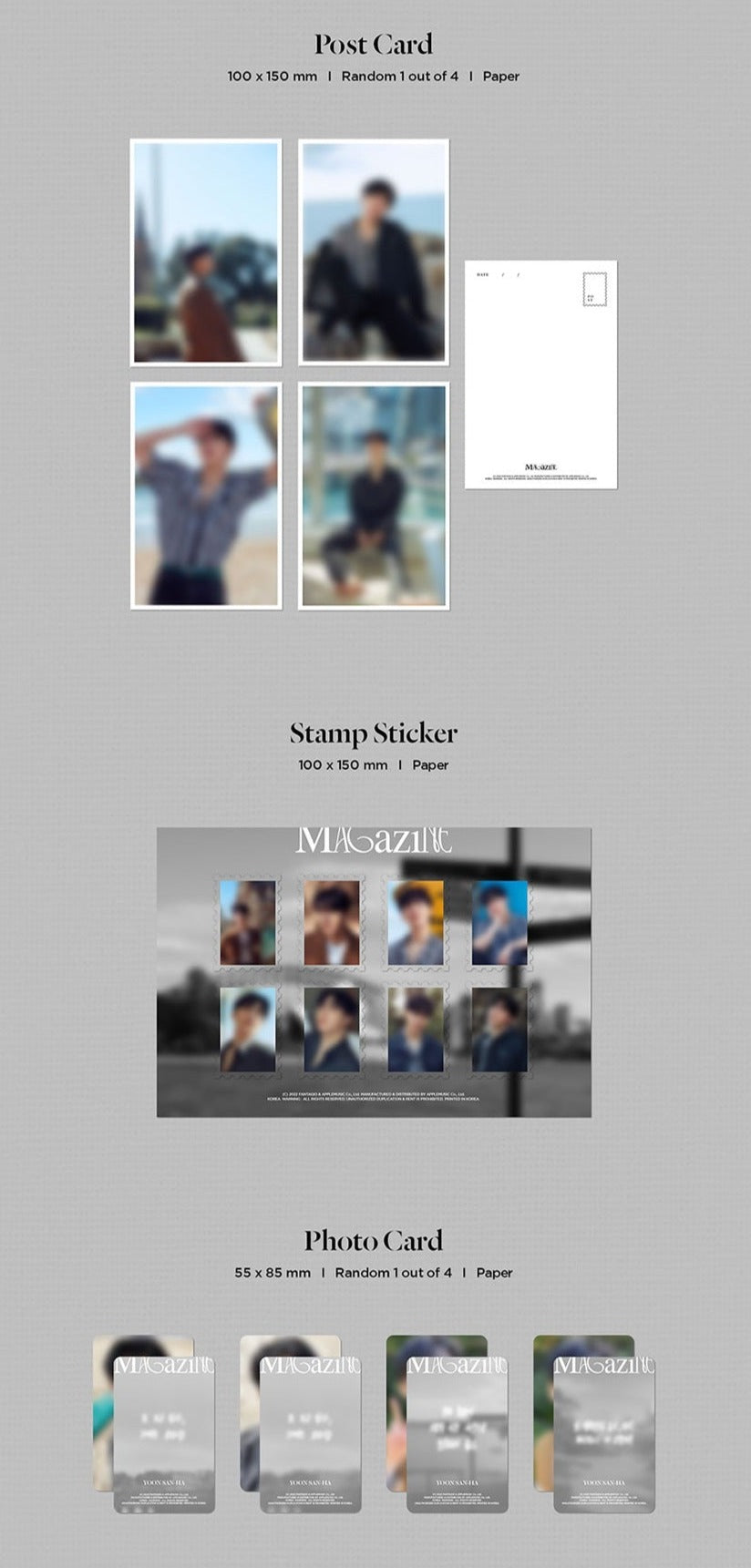 Astro Moon Bin & San-Ha 2022 Official Photobook [Magazine]