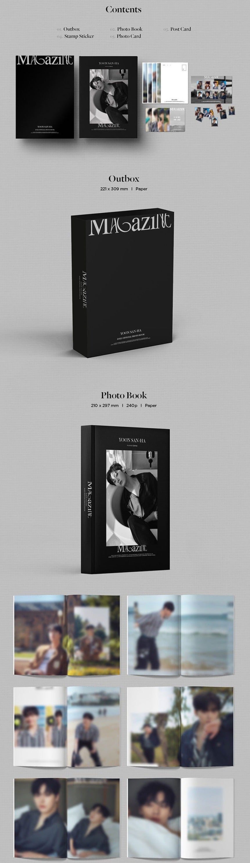 Astro Moon Bin & San-Ha 2022 Official Photobook [Magazine]