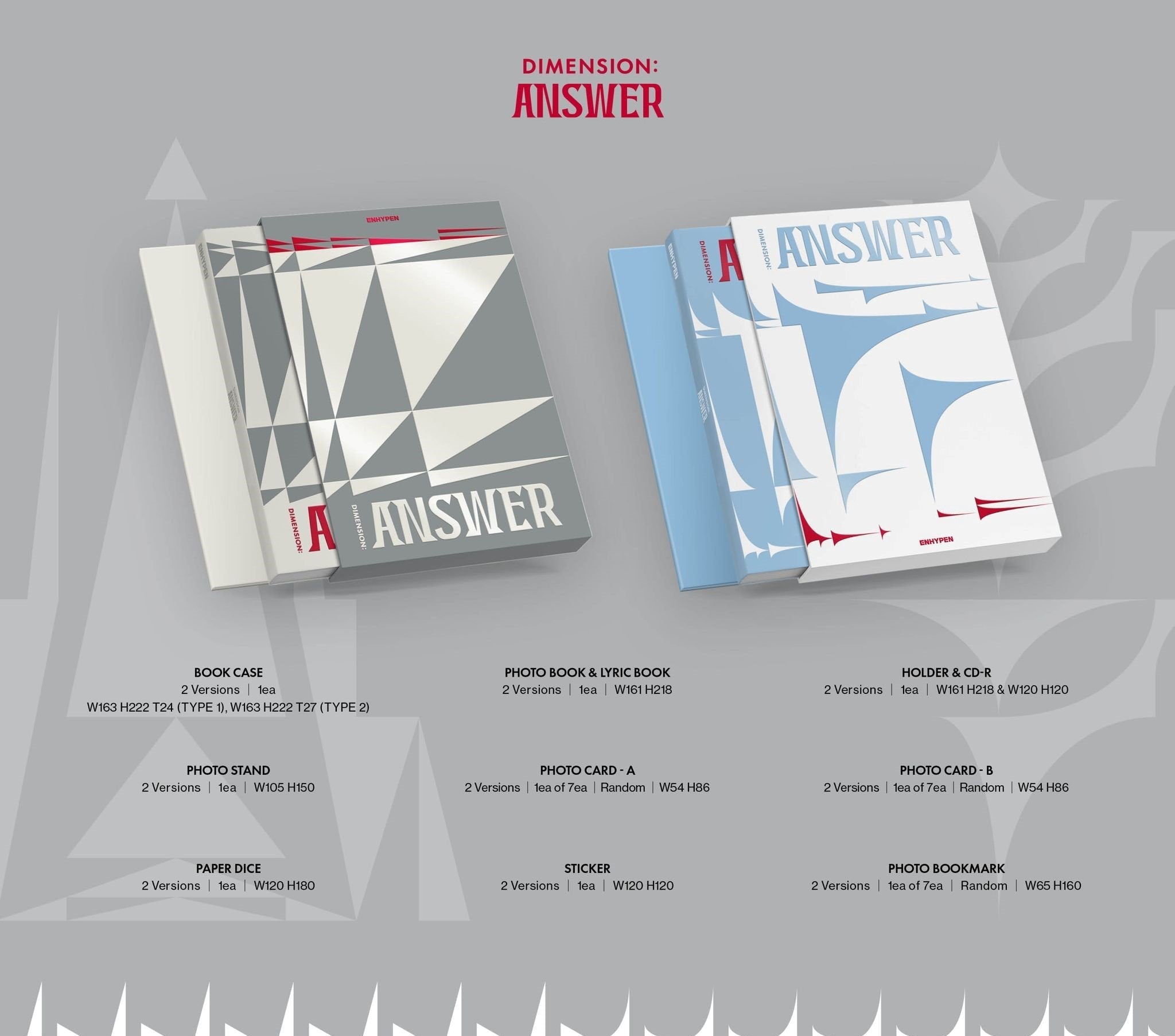 ENHYPEN Album - Dimension : Answer