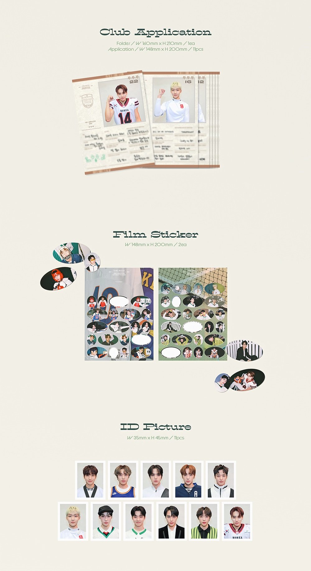 The Boyz 2022 Official Season's Greetings [Athlete Club]