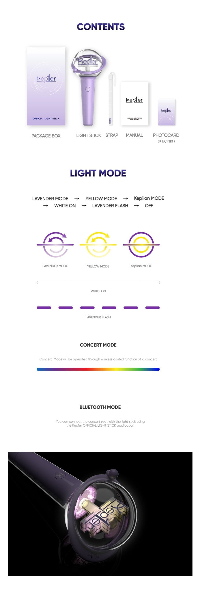 Kep1er Official Lightstick