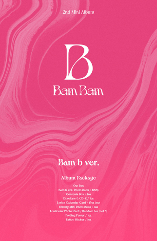 Got7 Bambam 2nd Mini Album - B