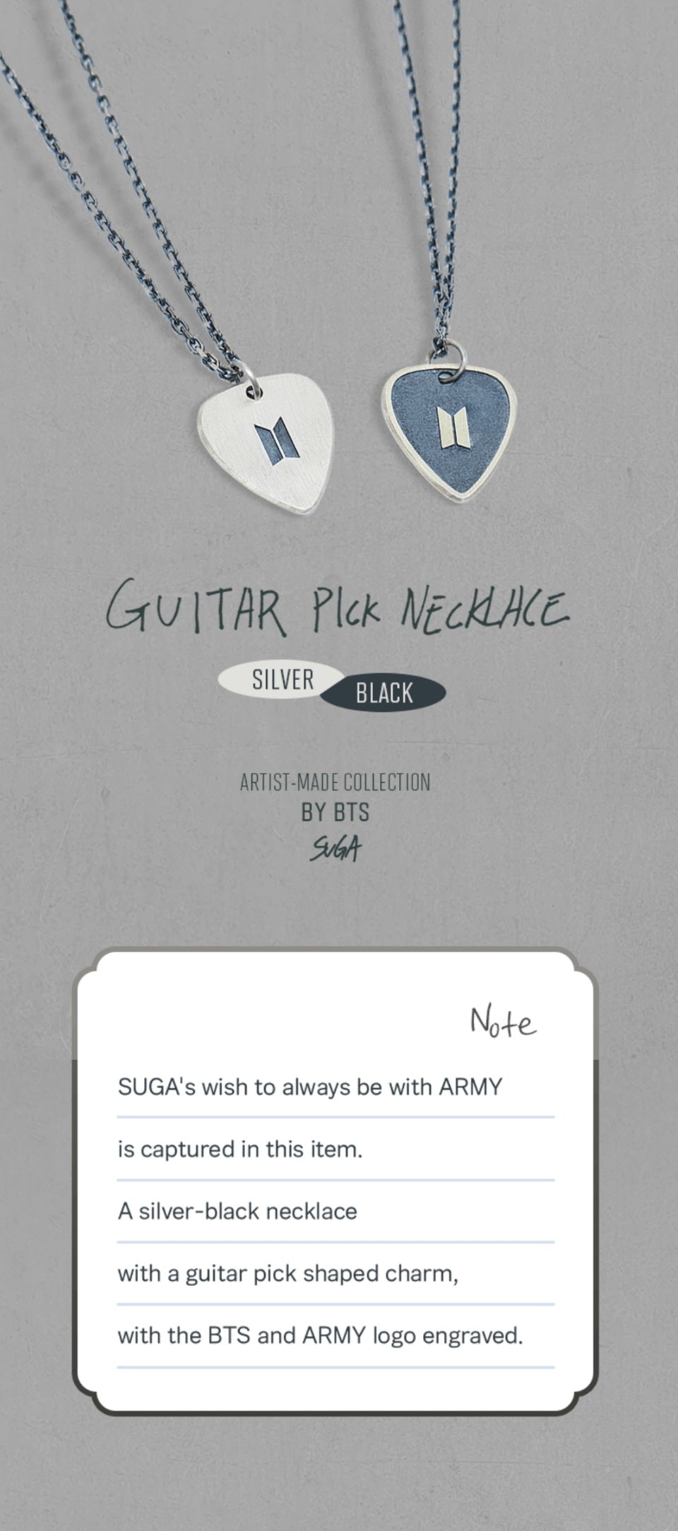 BTS x Hybe:  Artist-Made Collection By BTS Suga