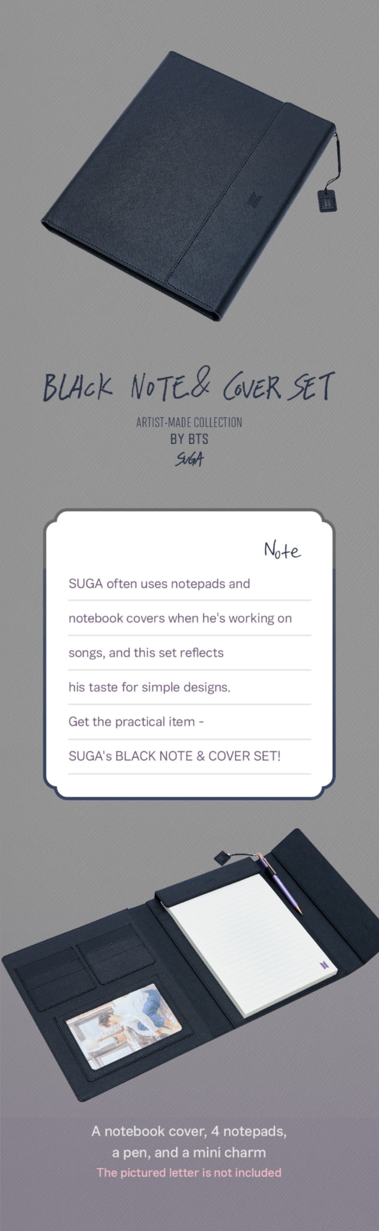 BTS x Hybe:  Artist-Made Collection By BTS Suga
