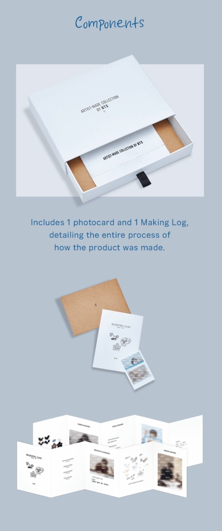 BTS x Hybe:  Artist-Made Collection By BTS V