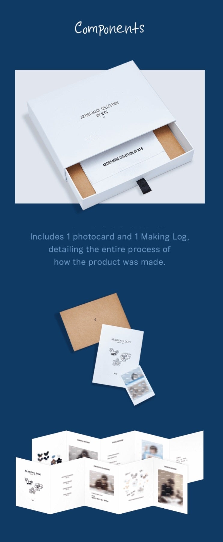 BTS x Hybe:  Artist-Made Collection By BTS V