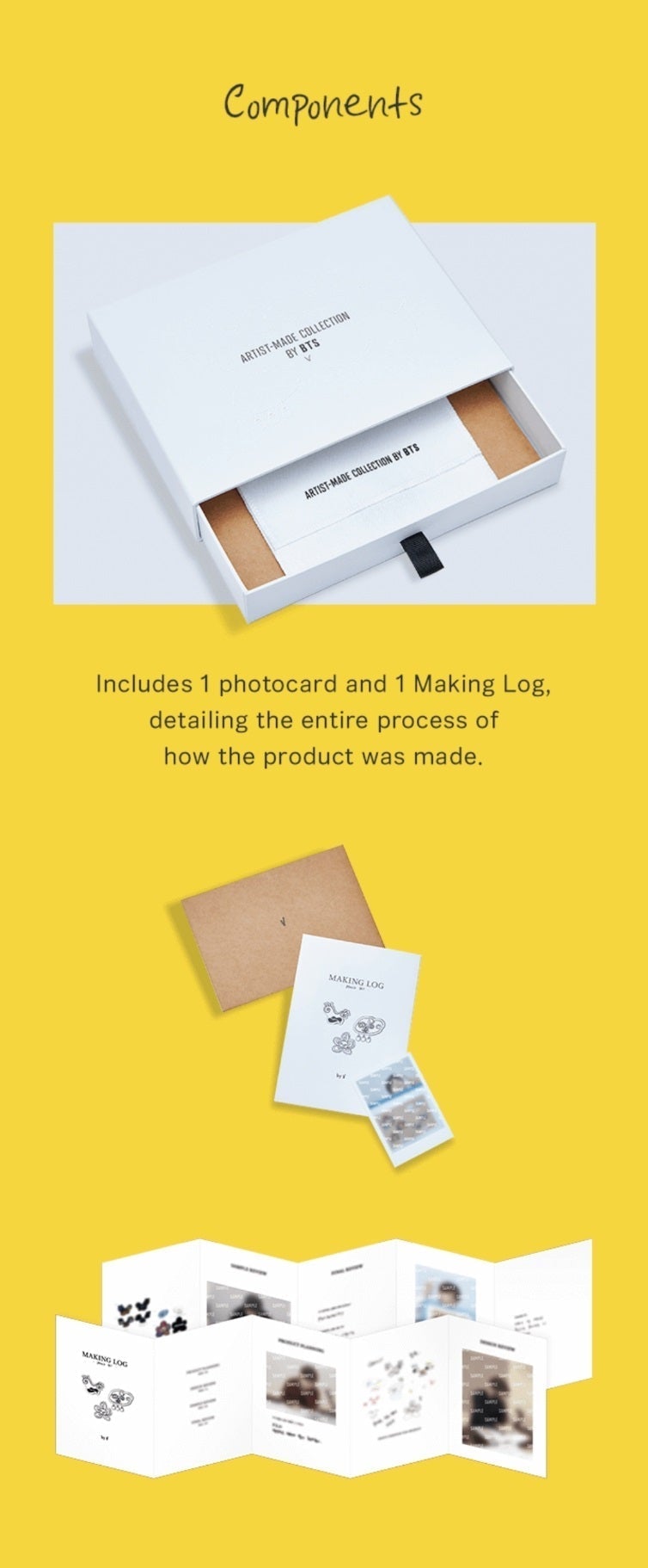 BTS x Hybe:  Artist-Made Collection By BTS V