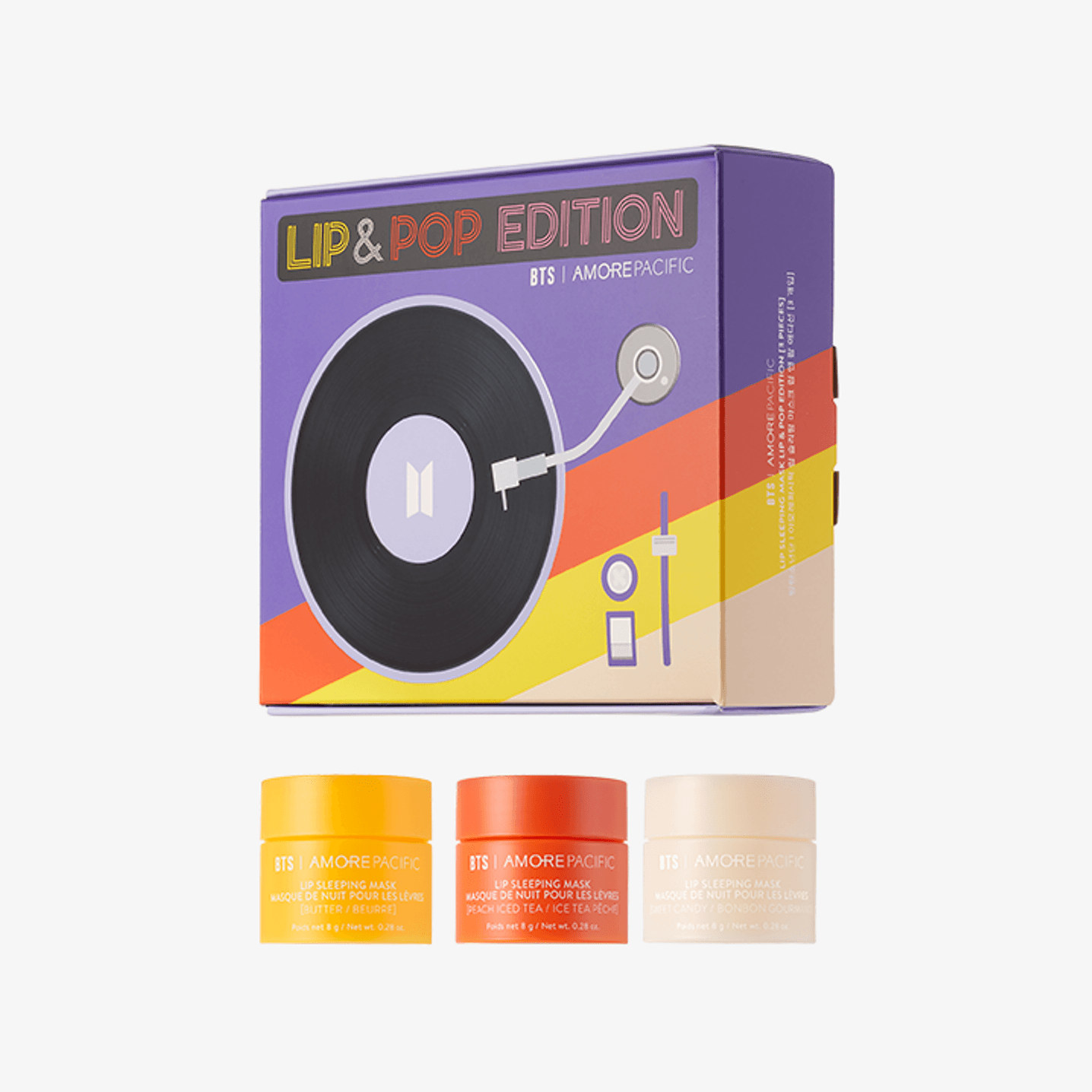 BTS x Amore Pacific Lip Sleeping Mask - Lip & Pop Edition
