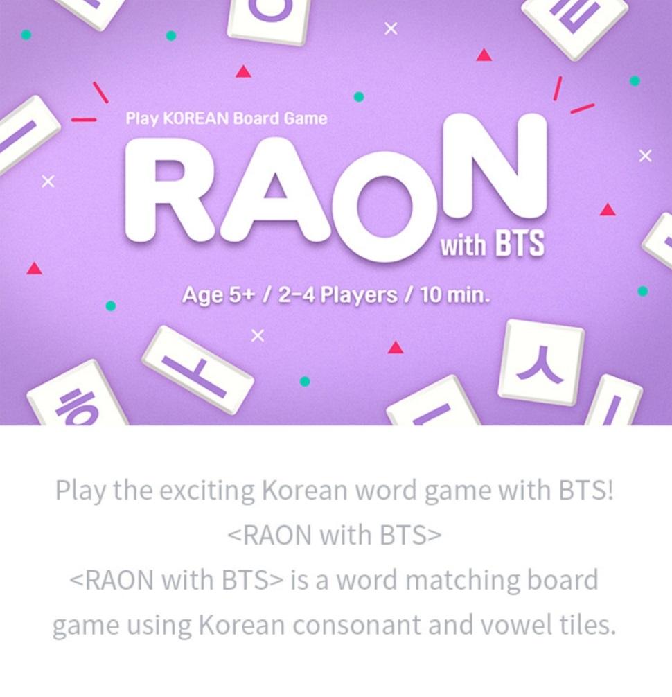 BTS - Raon With BTS Korean Board Game