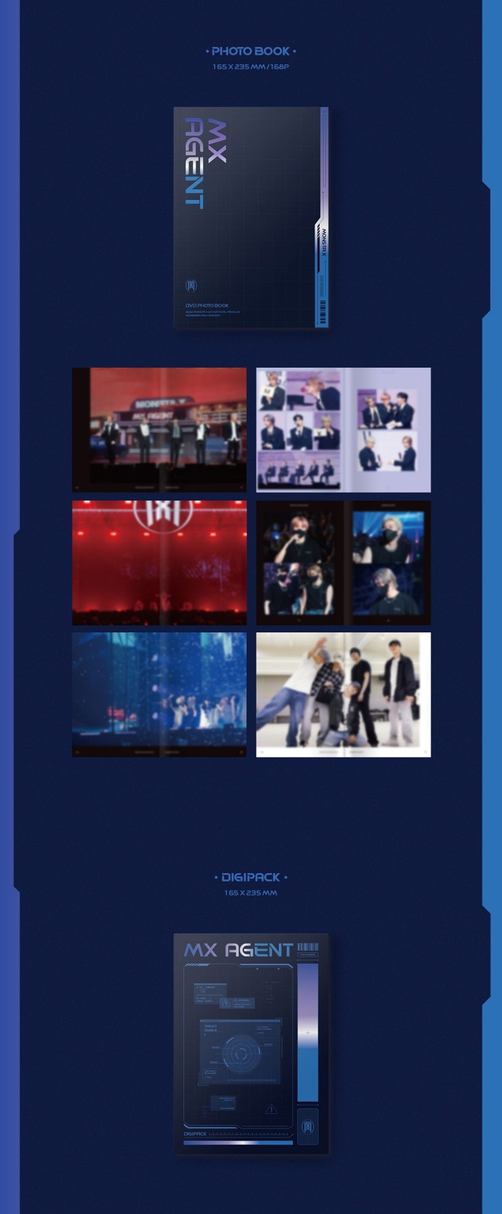 MONSTA X - 2022 6th Official Fanclub Monbebe Fan-Concert Mx Agent: DVD