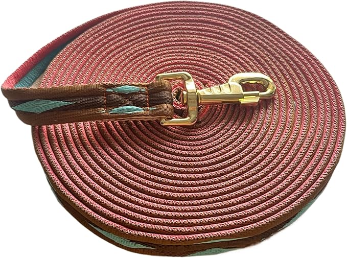 Premium Horse Training Lunge Line with Alloy Trigger Buckle for Accurate Equestrian Training of 26 Foot (8 Meters) - PhishStones Products