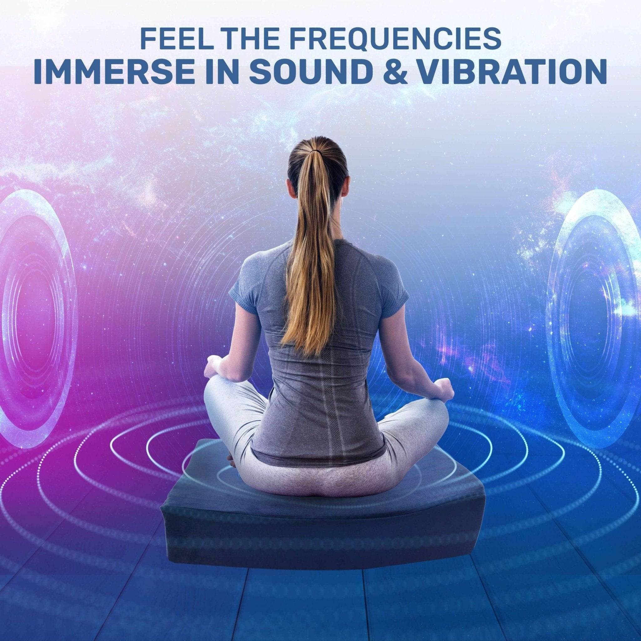 Premium Vibroacoustic Therapy Meditation Cushion Bundle - PhishStones Products