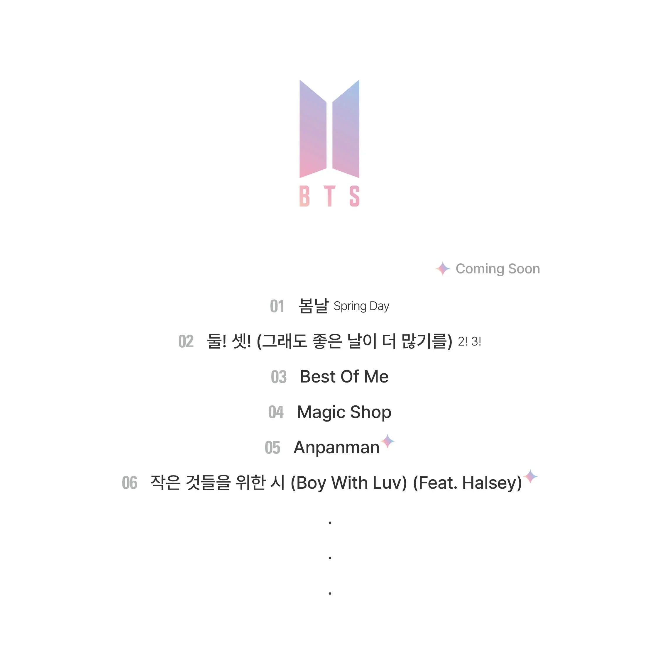 BTS - The Piano Score : Magic Shop