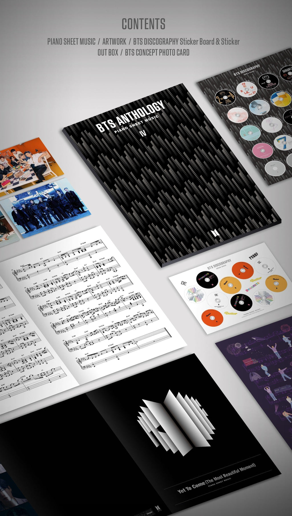 BTS Piano Sheet Music - Anthology 3-4
