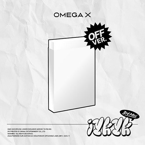 Omega x 3rd Mini Album - Iykyk