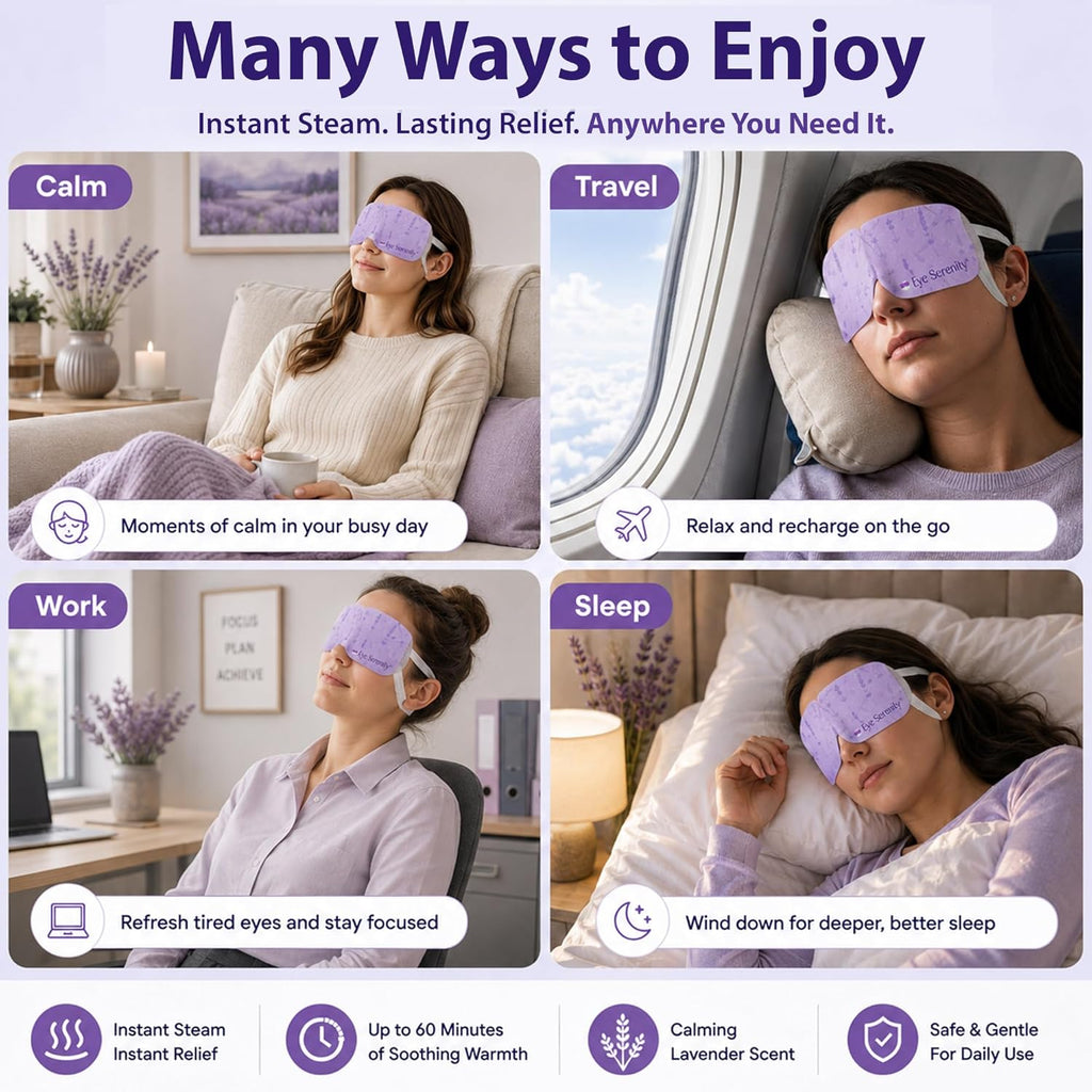 Eye Serenity Steam Eye Mask - LAVENDER