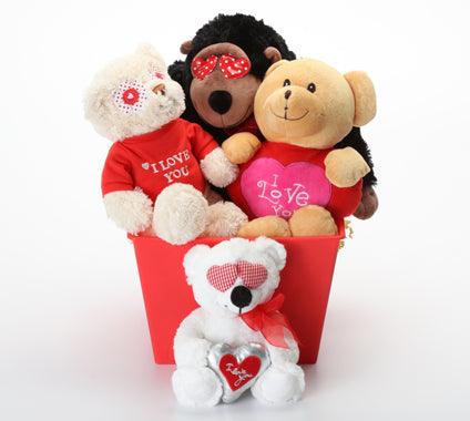 10% OFF! Puppy Love SQUEAKY Dog & Puppy Gift Basket: 3 Sizes