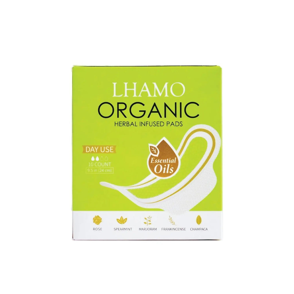 Pure Care Organic Herbal Infused Pads - Day Use - PhishStones Products