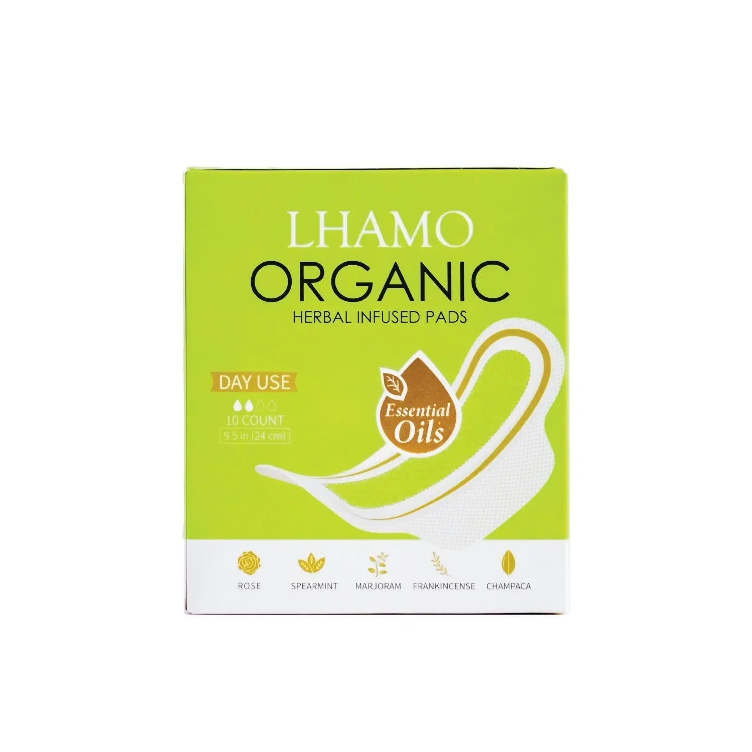 Pure Care Organic Herbal Infused Pads - Day Use - PhishStones Products