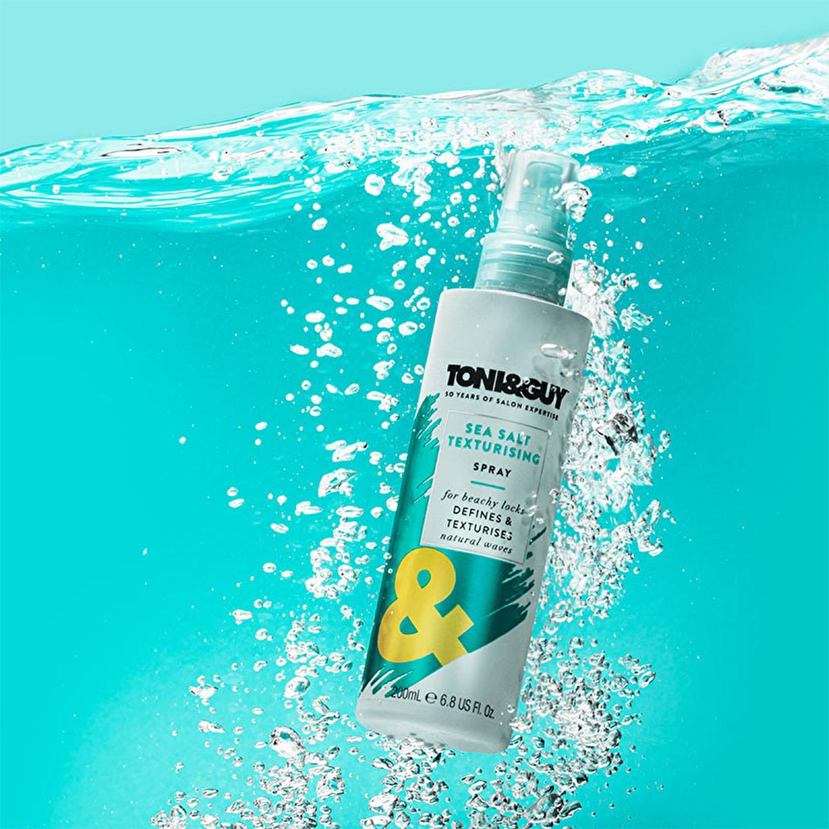 Toni&Guy Sea Salt Styling Spray - Light Hold for Natural Waves | 200 ml
