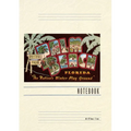 Vintage Lined Notebook Greetings from Palm Beach, Florida - Paperback