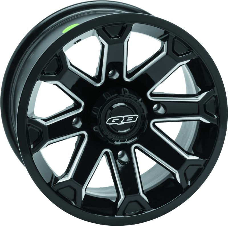 QuadBoss, QuadBoss Blitz 14x7 PowerSports Wheel - 4/110 Bolt Pattern, 5+2 Offset, Model 608460