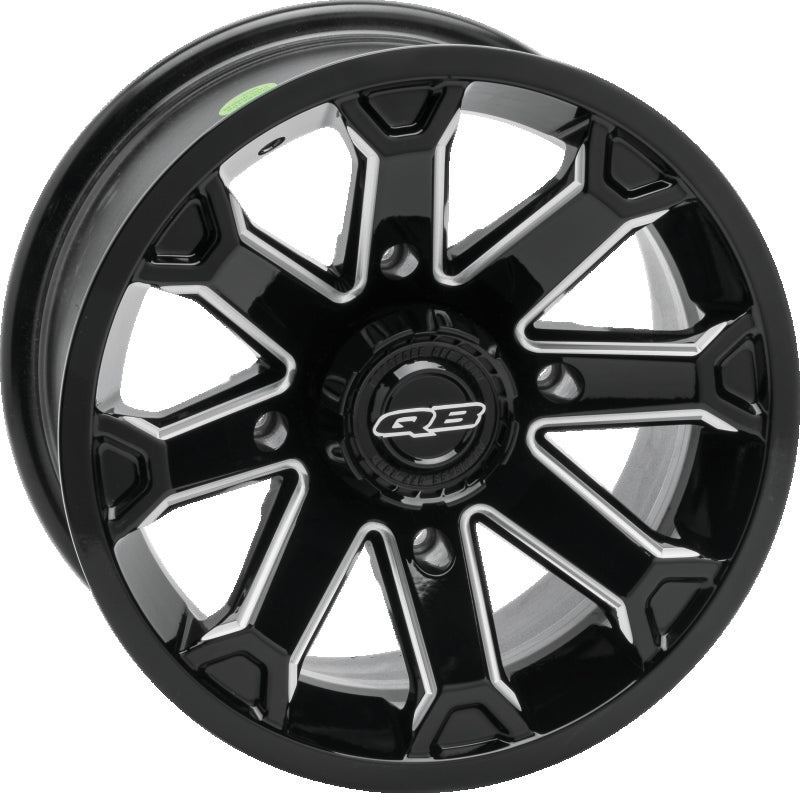 QuadBoss, QuadBoss Blitz 14x7 PowerSports Wheel - 4/110 Bolt Pattern, 5+2 Offset, Model 608460