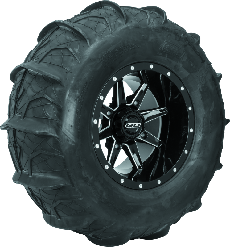 QuadBoss, QuadBoss Slicer 14x10 PowerSports Wheel - 4/156 Bolt Pattern, 5+6 Offset