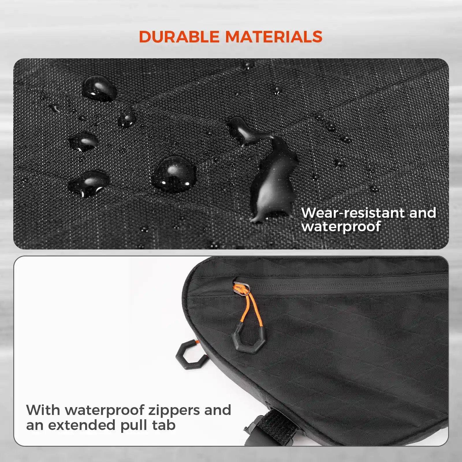 Water-repellent Frame Bag for Bikepacking 3.5L/4.2L/5L