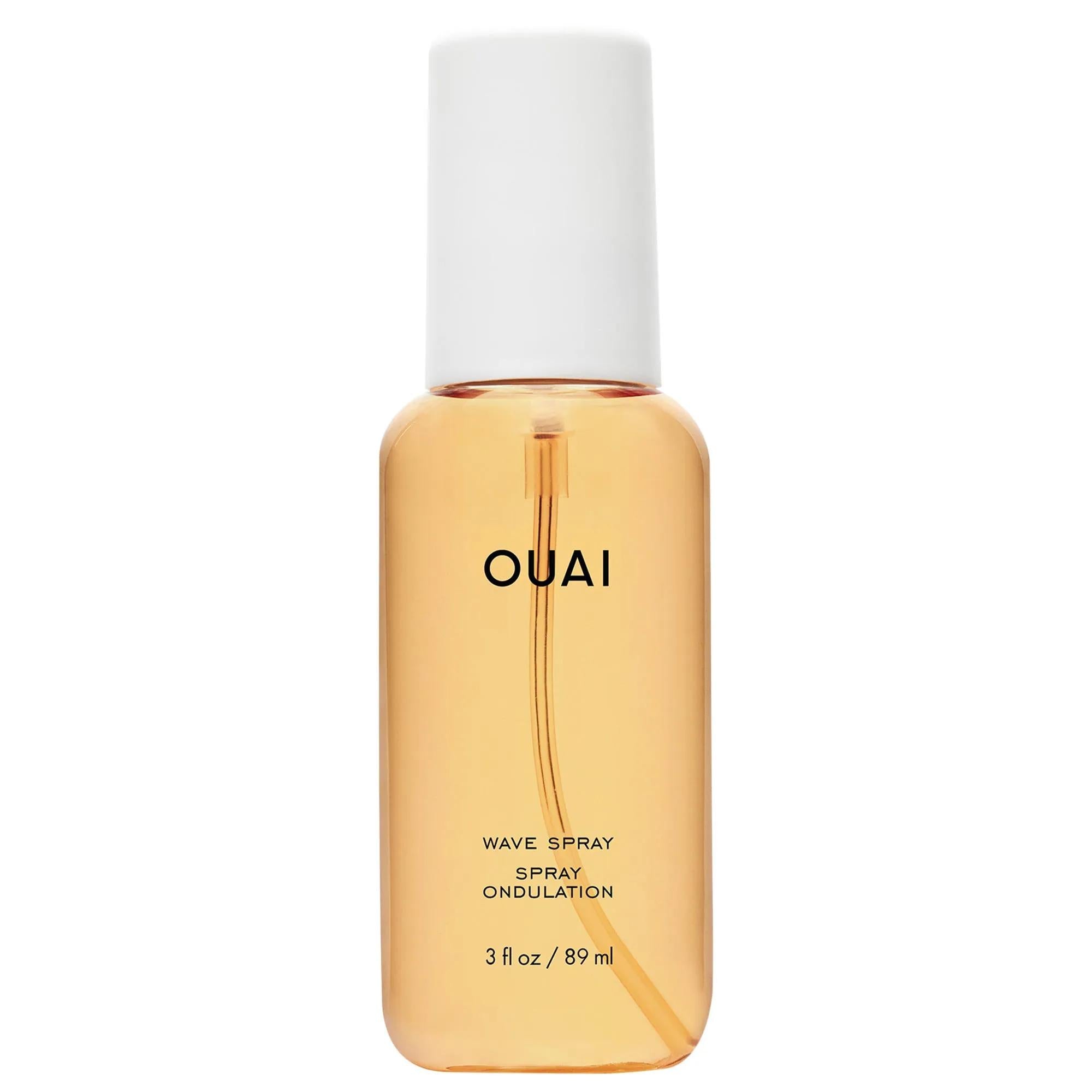 OUAI Mini Texturizing Wave Spray - Salt-Free, Hydrating Hair Texturizer for Soft, Beachy Waves
