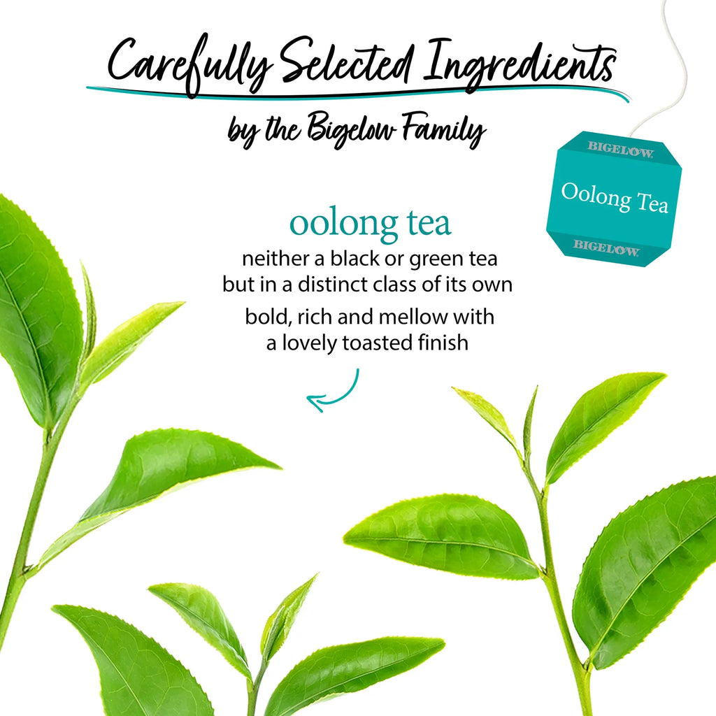 Bigelow Revitalizing Oolong Tea, 20 Tea Bags, Pack of 6