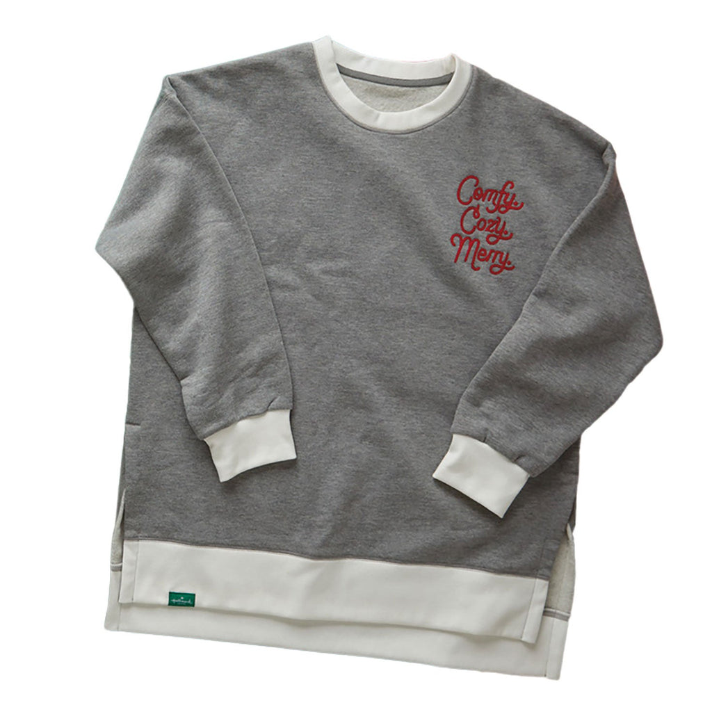 Comfy Cozy Oversized Hallmark Channel Sweatshirt -