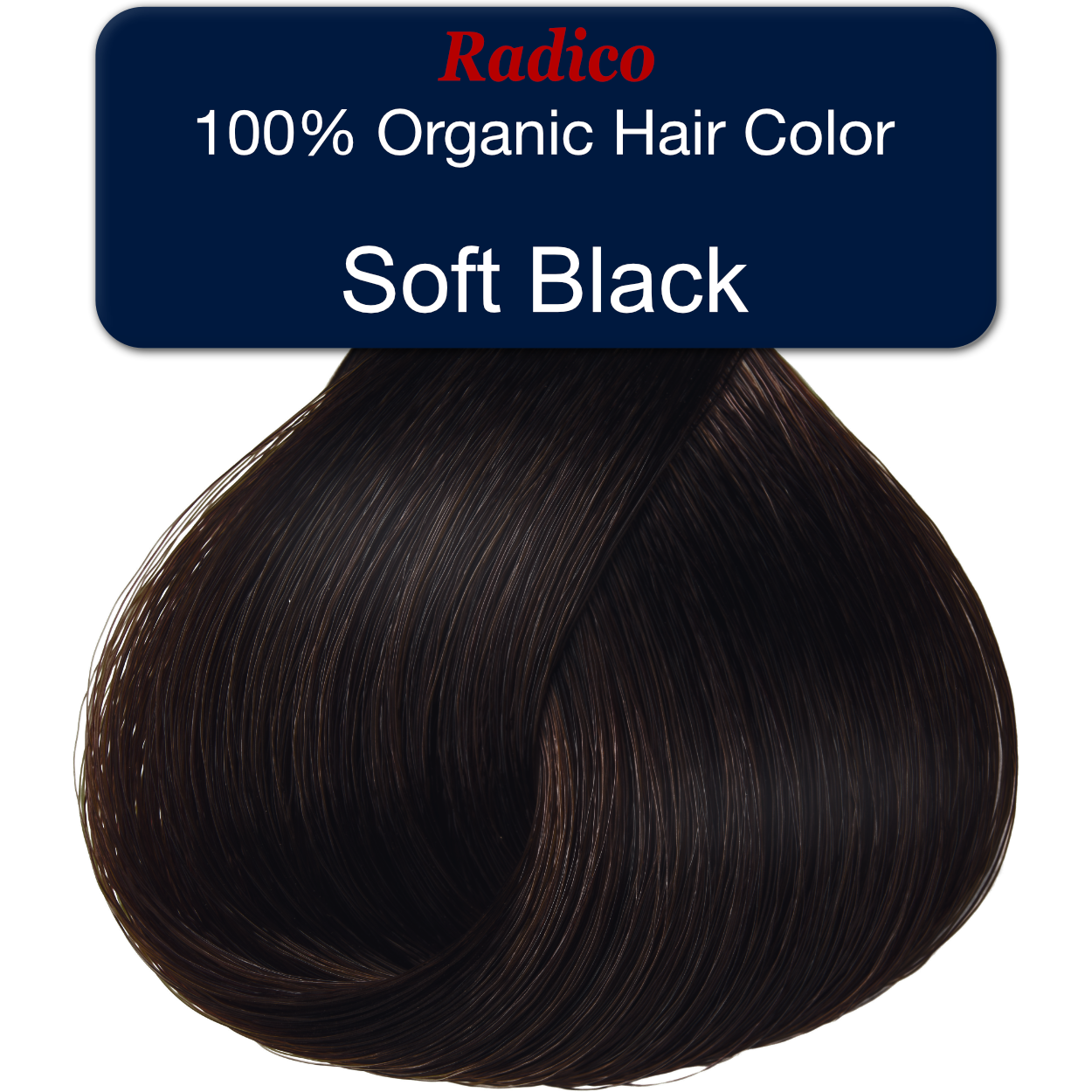 Men's Soft Black - Organic Facial Hair Coloring