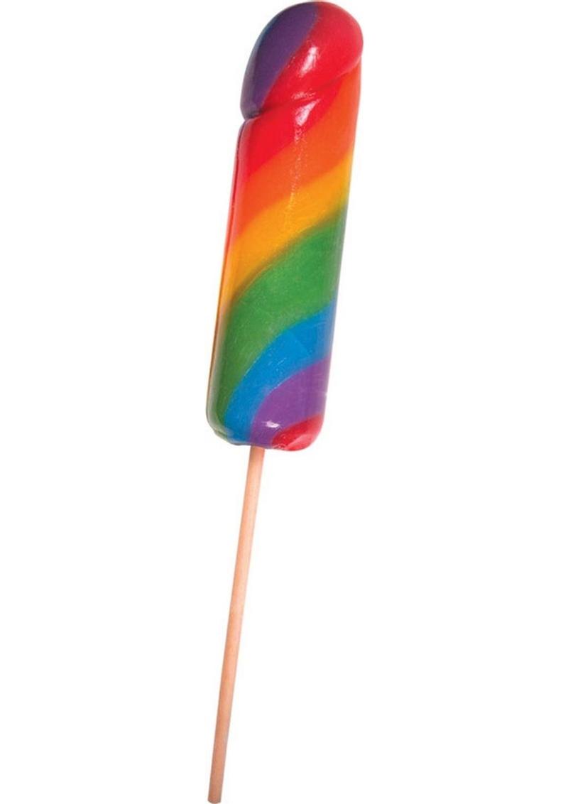 Rainbow Jumbo Cock Pops - PhishStones Products