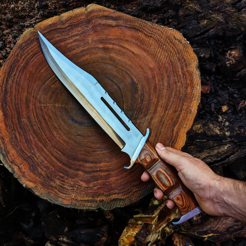 Rambo Knife: The Ultimate D2 Steel Survival Knife - PhishStones Products