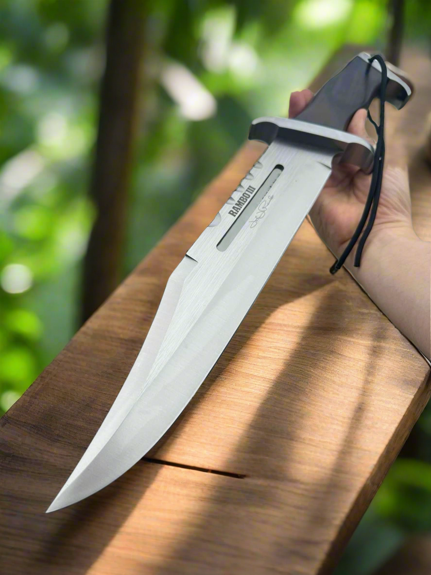 Rambo Knife: The Ultimate D2 Steel Survival Knife - PhishStones Products
