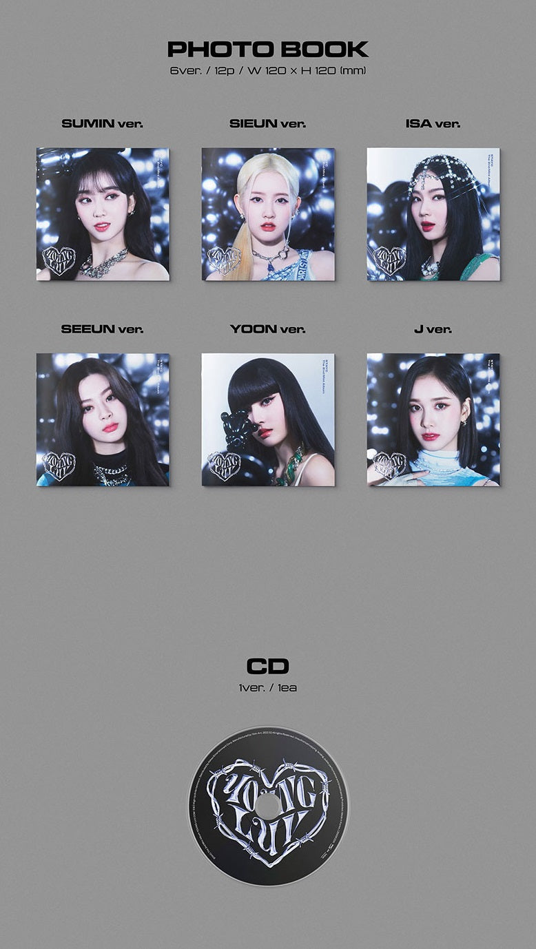 Stayc - 2nd Mini Album Young-Luv.Com Jewel Case Ver.